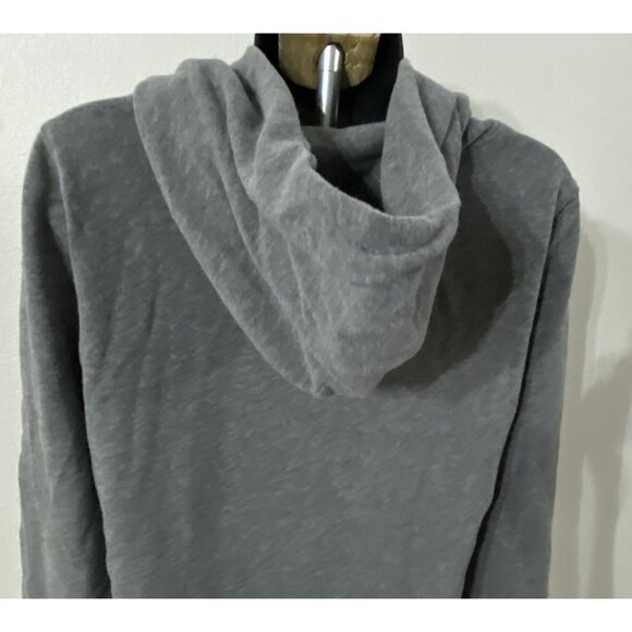 Hollister Womens Med Hoodie Gray Logo California Embroidered Pit To Pit 22in - Picture 10 of 11